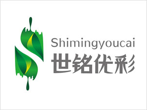 天津世銘優(yōu)彩油漆涂料公司標(biāo)志設(shè)計案例