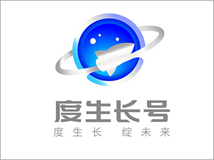 百度大學(xué)度生長號品牌logo設(shè)計(jì)案例