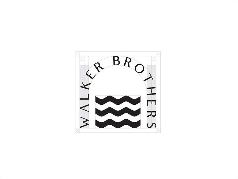 Walker Brothers logo設(shè)計(jì)