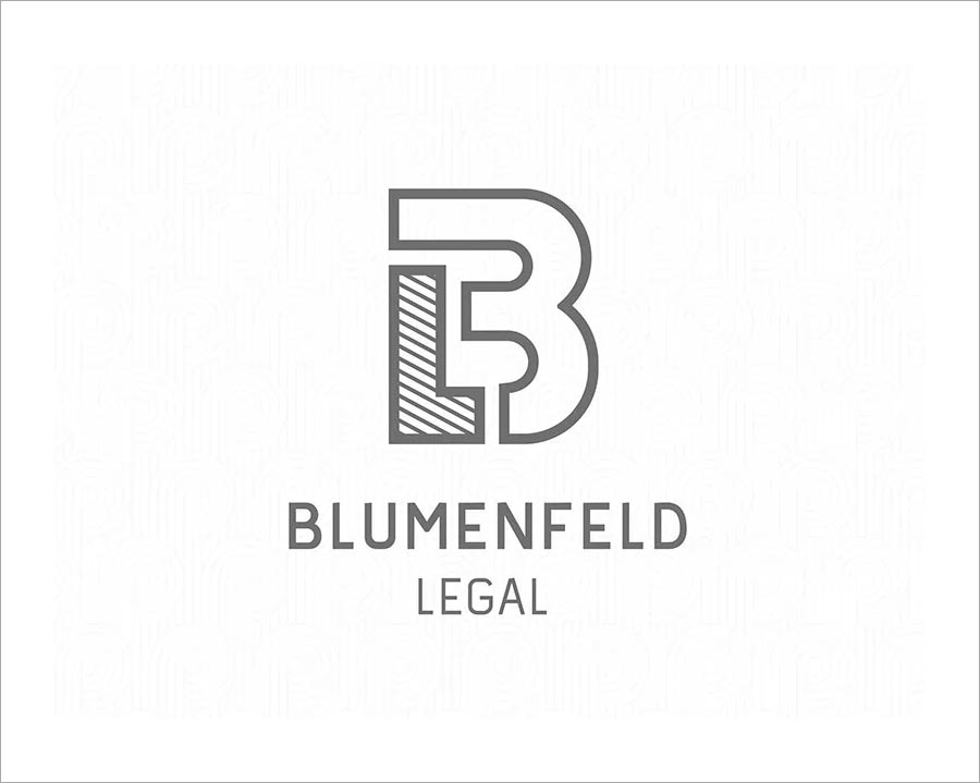 BLUMENFELD LEGAL 律師事務(wù)所標(biāo)志設(shè)計