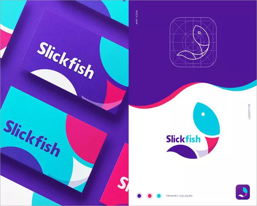 slickfish 品牌設(shè)計案例圖片