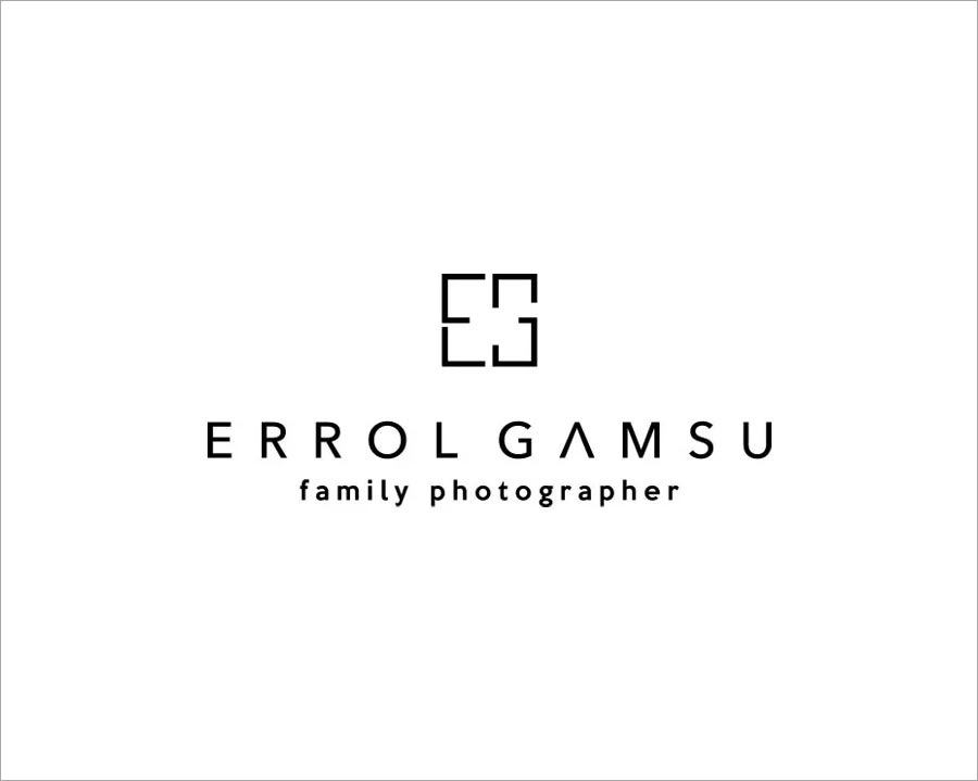 ERROL GAMSU FAMILY PHOTOGRAPHER 攝影公司標(biāo)志設(shè)計