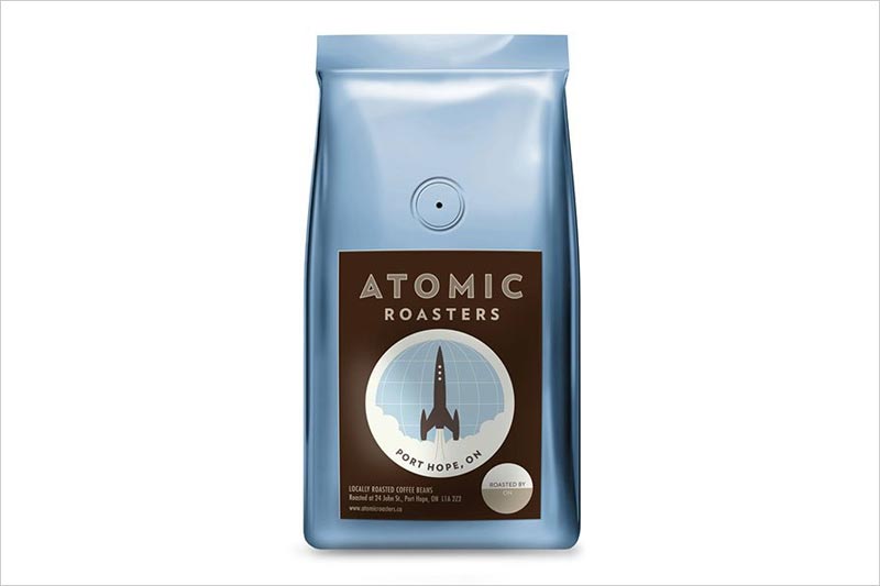 Atomic Roasters 咖啡包裝設(shè)計(jì)