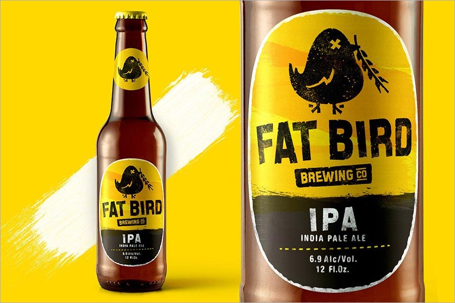 Fat Bird 精釀啤酒包裝設計