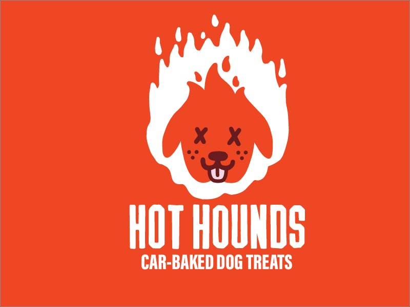 Hound Hounds 汽車烤狗logo設(shè)計(jì)