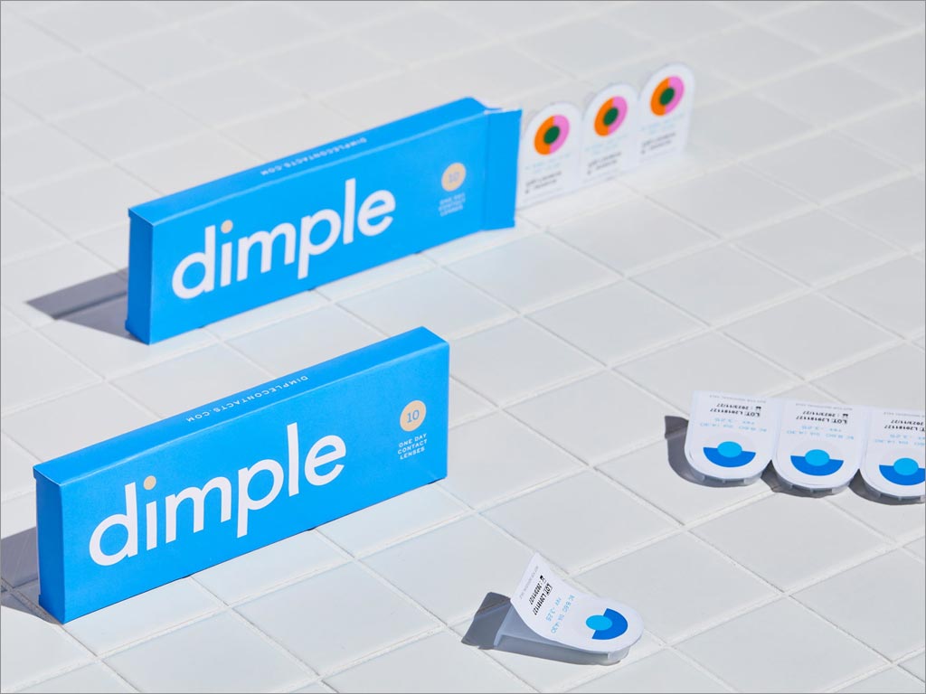 Dimple 隱形眼鏡包裝設(shè)計