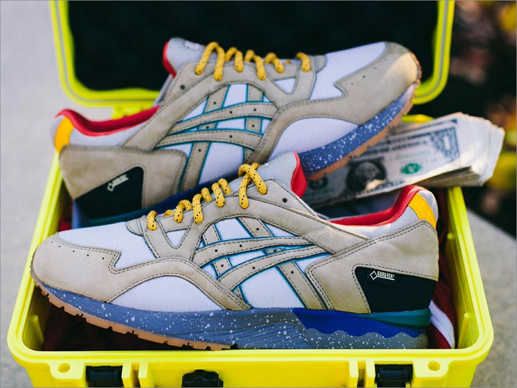  Bodega x Asics Gel Lyte V“ Geocached”運(yùn)動鞋包裝設(shè)計