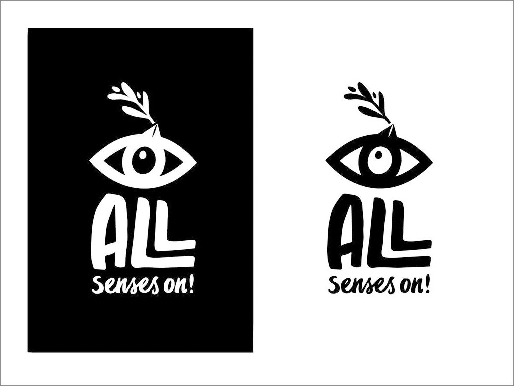 希臘All Senses On橄欖油logo設(shè)計(jì)