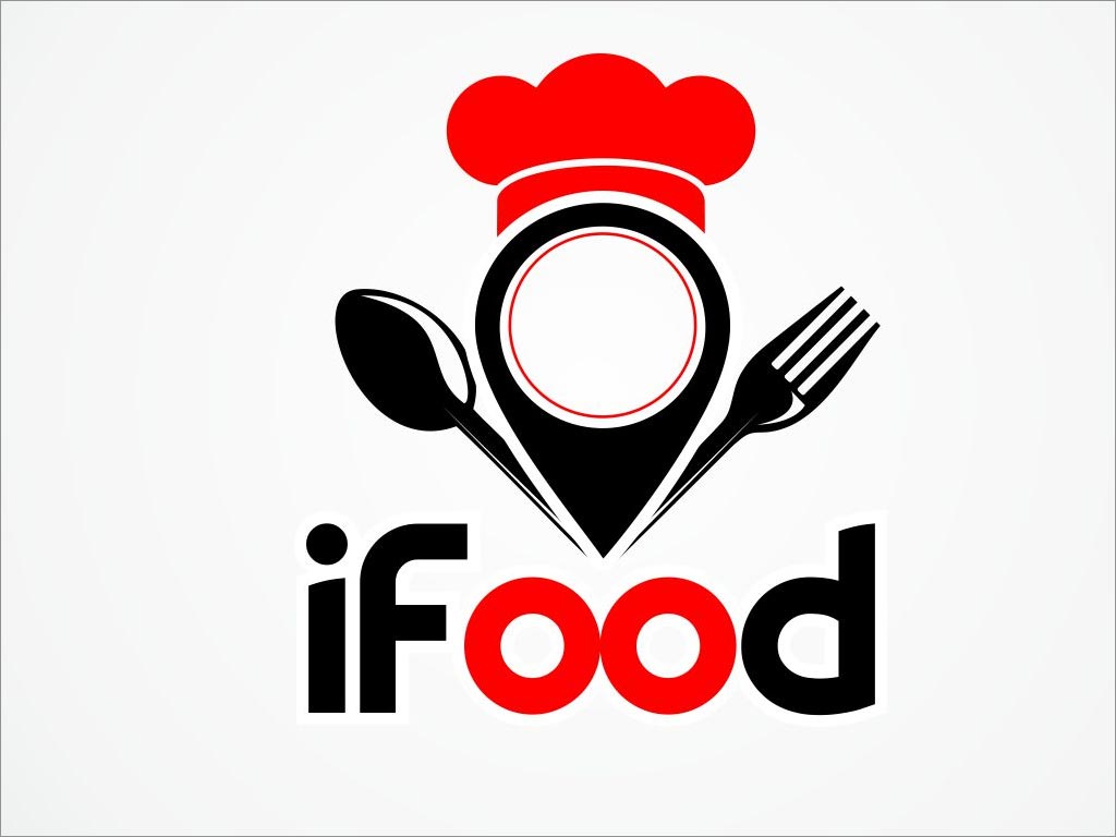 ifood 餐飲logo設計