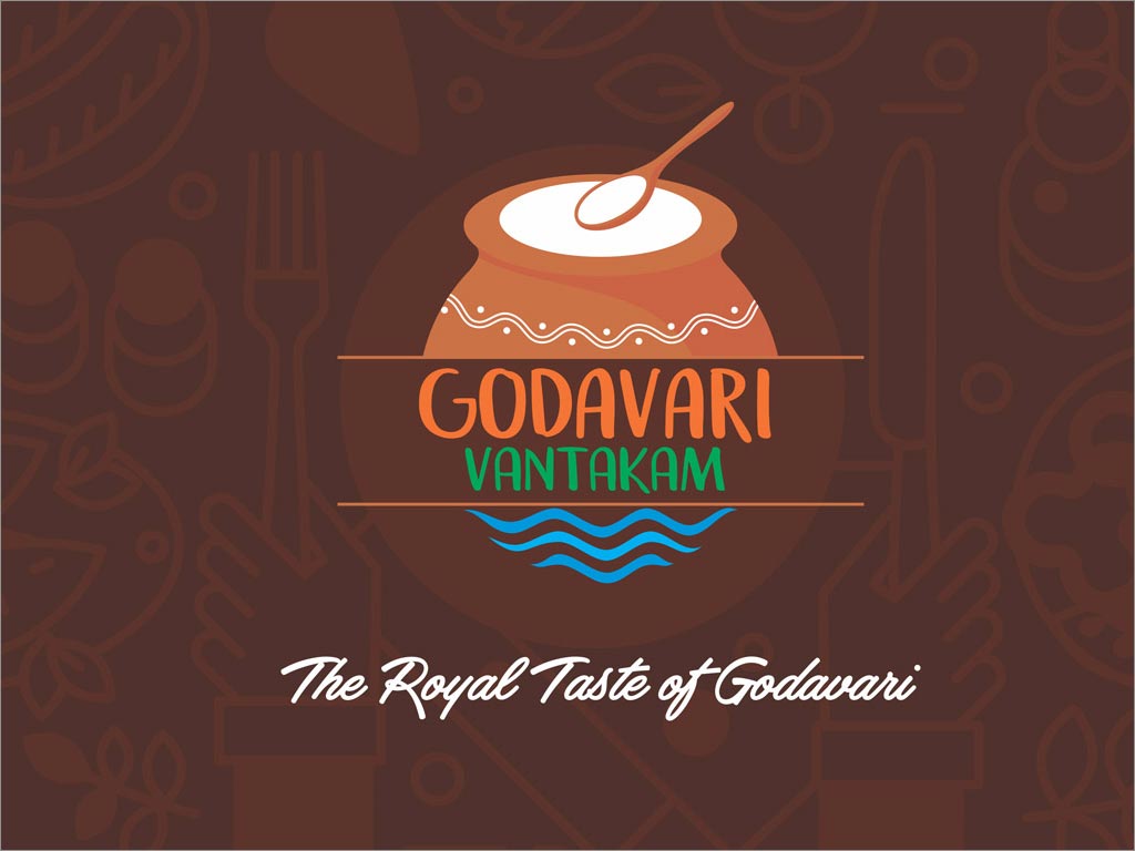 godavari餐飲logo設計