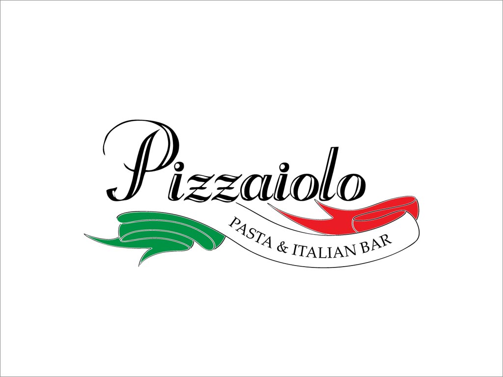 pizzaiolo披薩餐廳logo設計