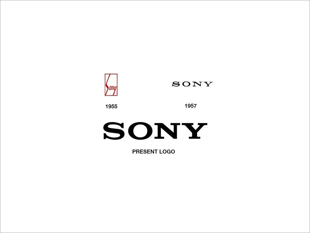 SONY logo設(shè)計(jì)及其演變過(guò)程