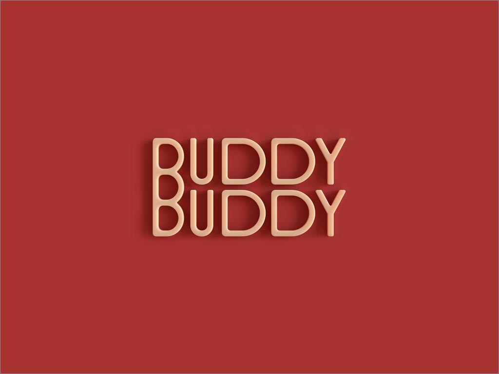 比利時(shí)Buddy Buddy堅(jiān)果醬logo設(shè)計(jì)