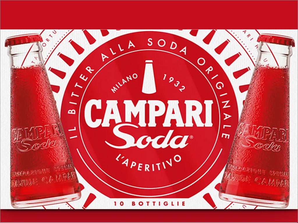 坎帕里（Campari）開胃酒包裝設(shè)計