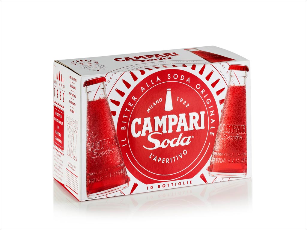 坎帕里（Campari）開胃酒包裝設(shè)計