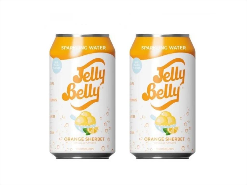 Jelly Belly橘子味蘇打水包裝設(shè)計