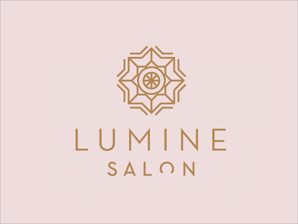 美國Lumine Salon美容美發(fā)沙龍品牌logo設(shè)計(jì)