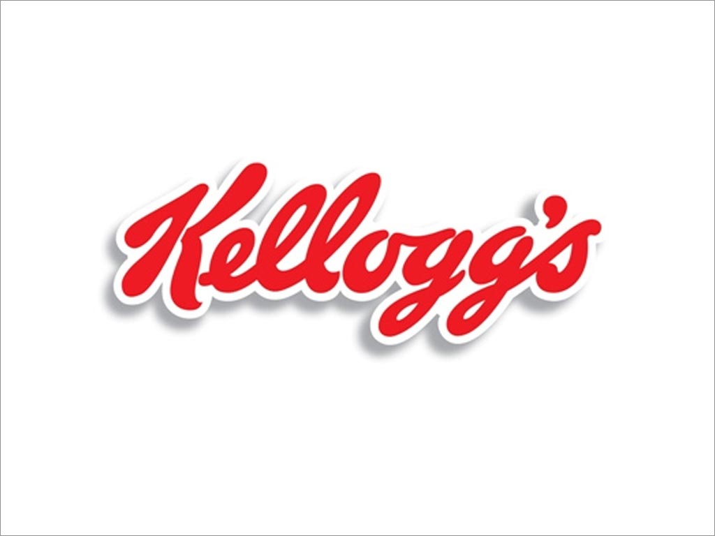 Kellogg's兒童谷物麥片糊食品logo設(shè)計(jì)