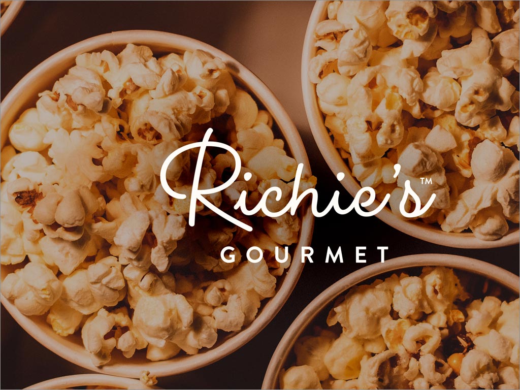 巴西Richie's Gourmet爆米花休閑食品logo設計