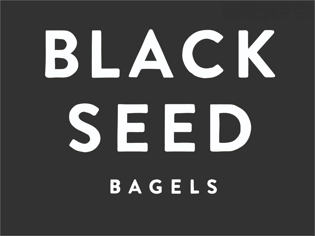 美國(guó)Black Seed Bagel食品品牌logo設(shè)計(jì)