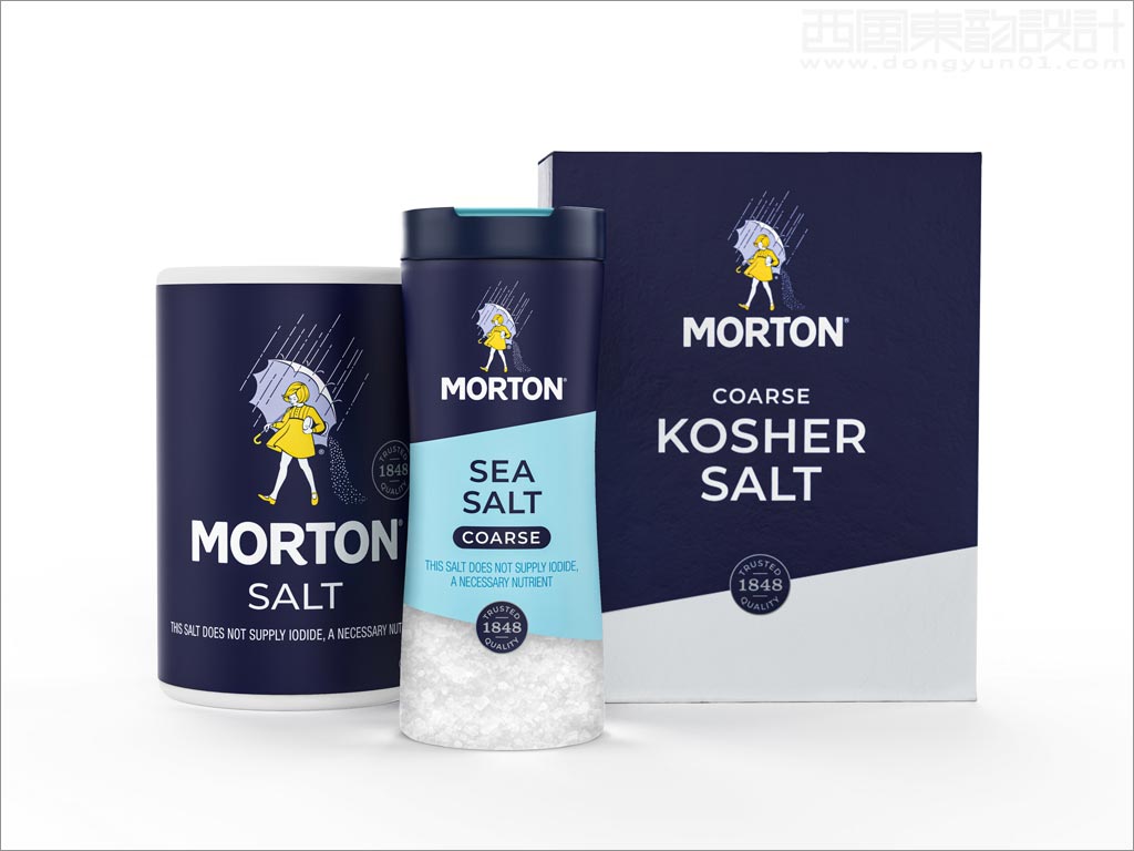 美國Morton食用鹽包裝重新優(yōu)化設計