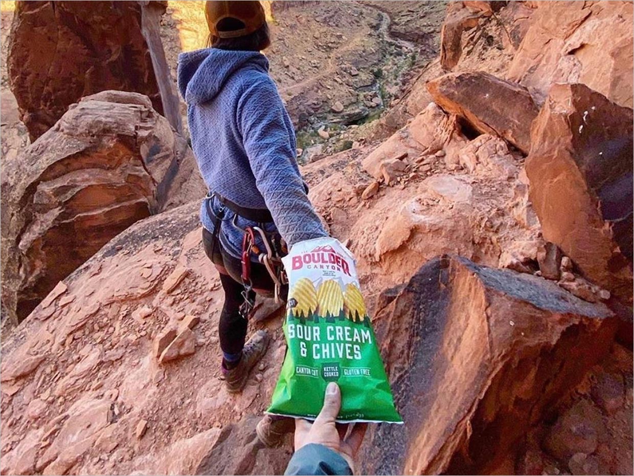 Boulder Canyon薯片休閑食品包裝設(shè)計(jì)之實(shí)物攝影照片