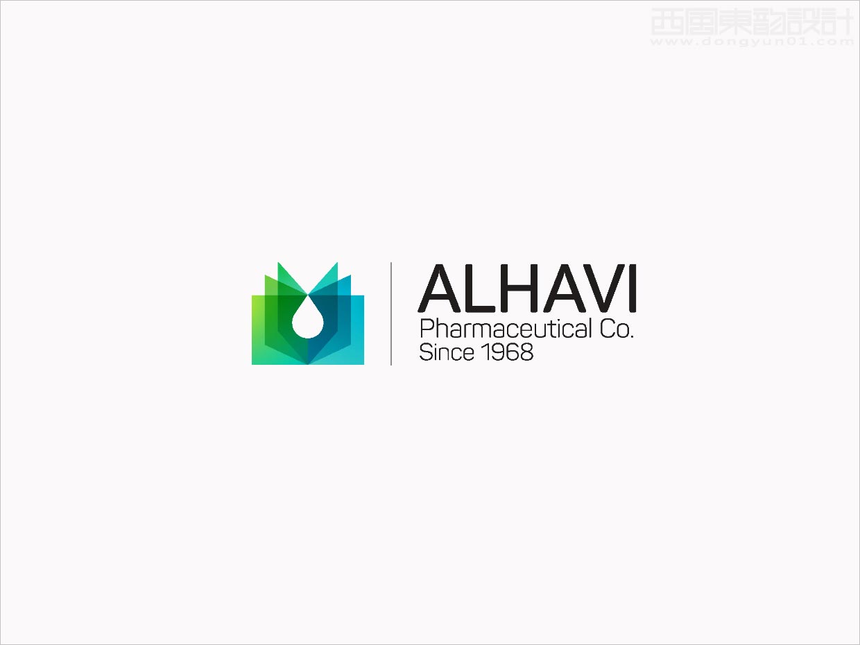 伊朗ALHAVI醫(yī)藥科技公司品牌logo設計