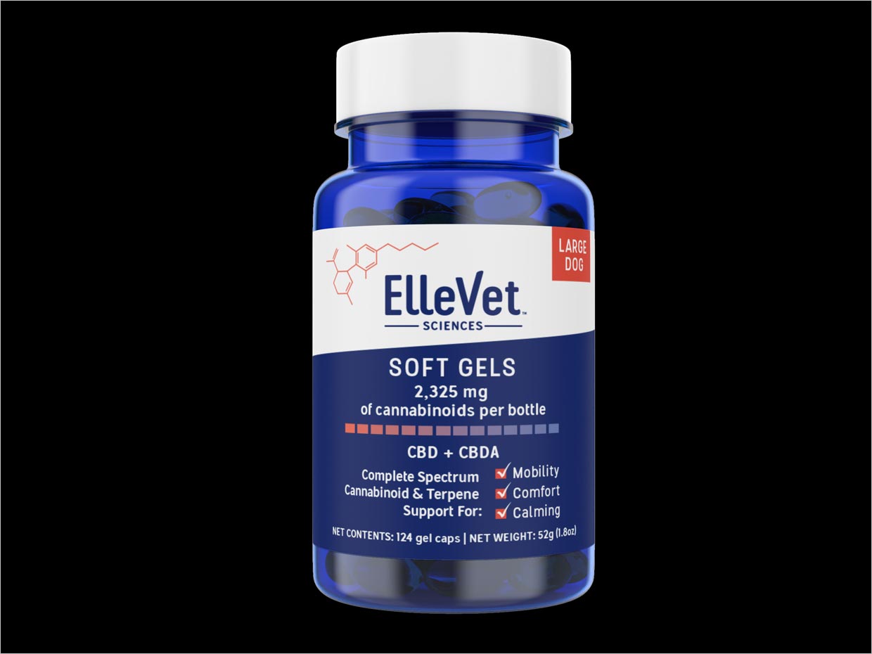 美國(guó)ElleVet Sciences寵物貓狗藥品包裝設(shè)計(jì)