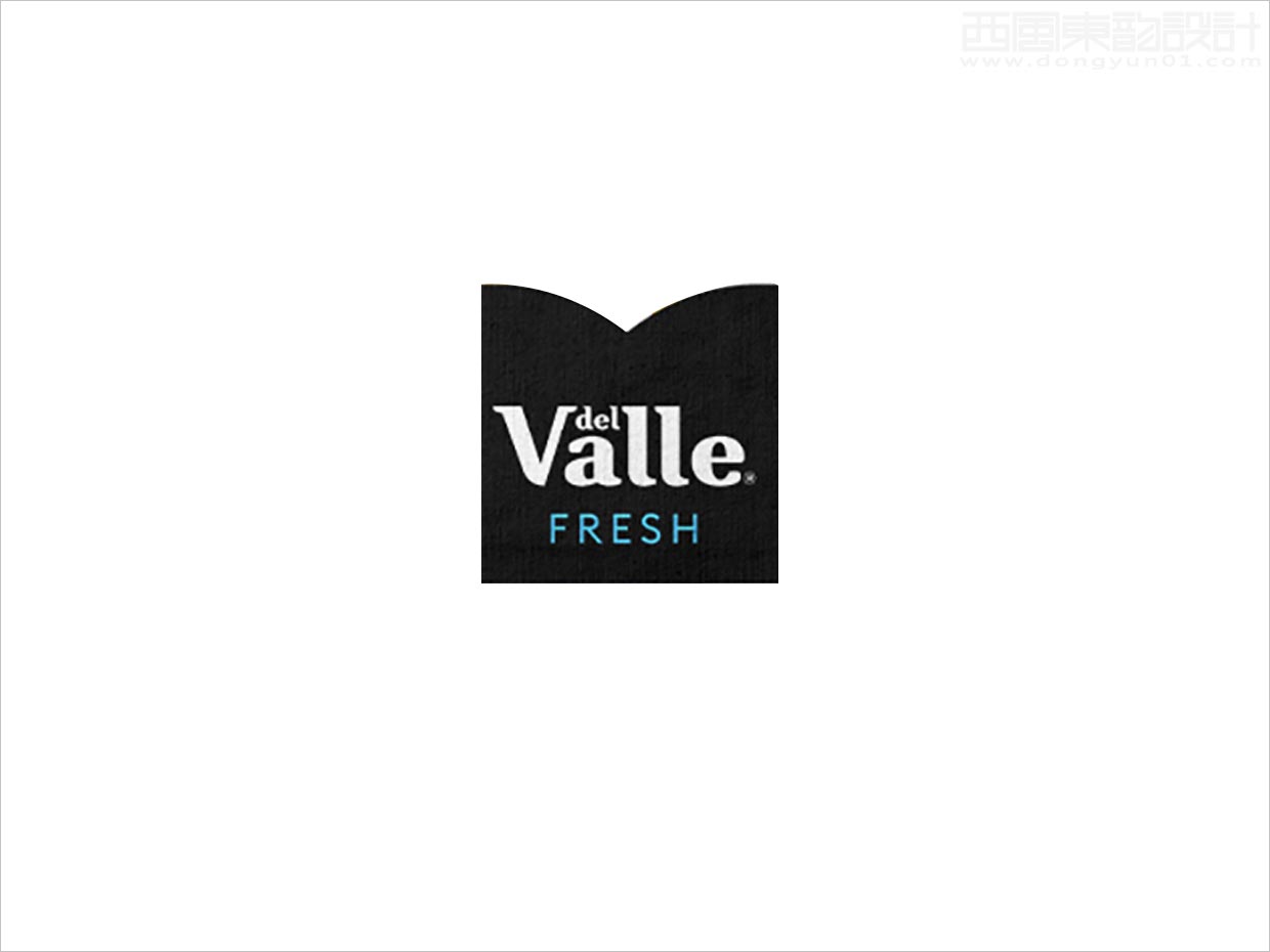 可口可樂公司Del Valle果汁飲料logo設(shè)計