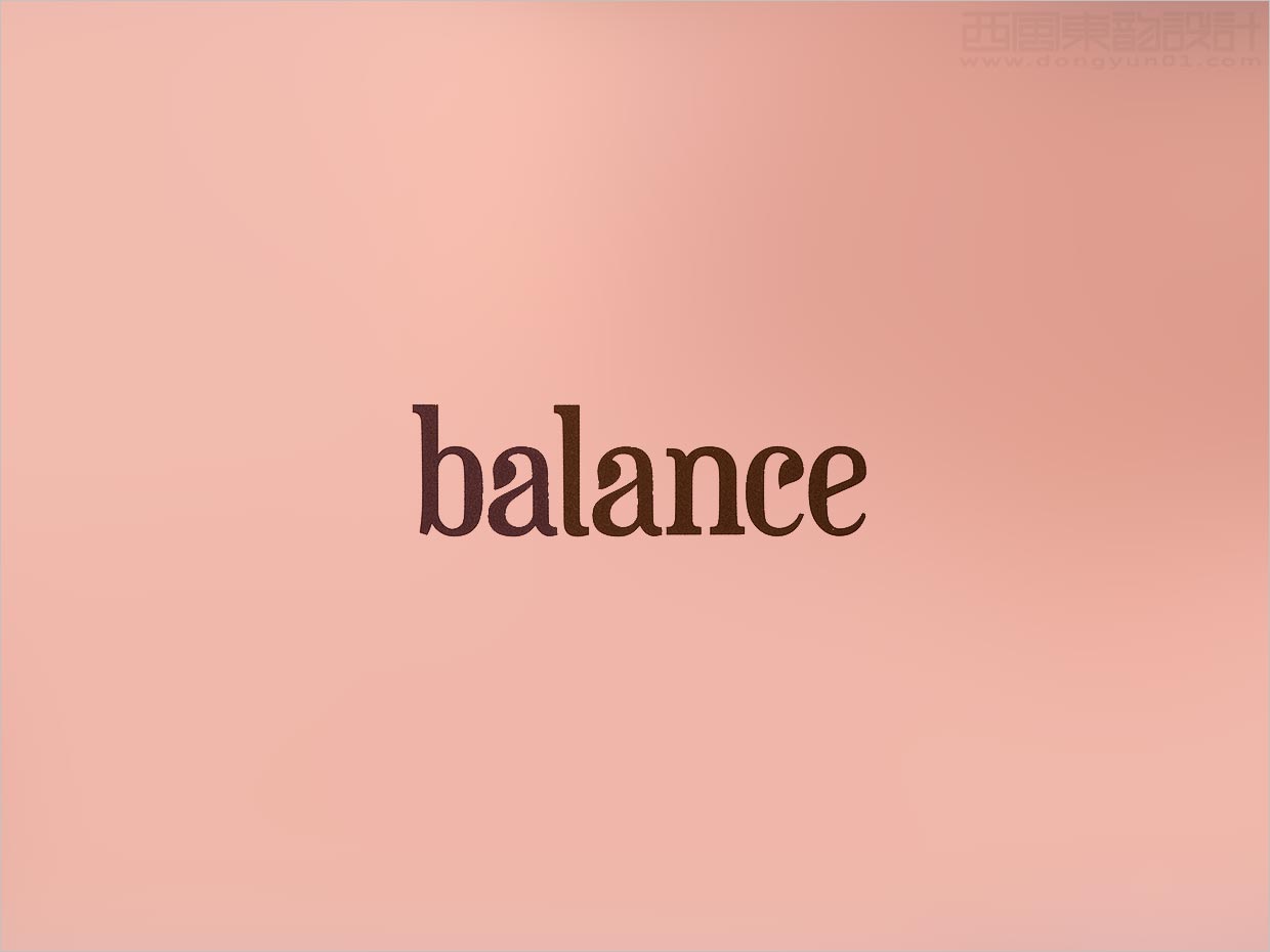 比利時Balance巧克力休閑食品logo設(shè)計