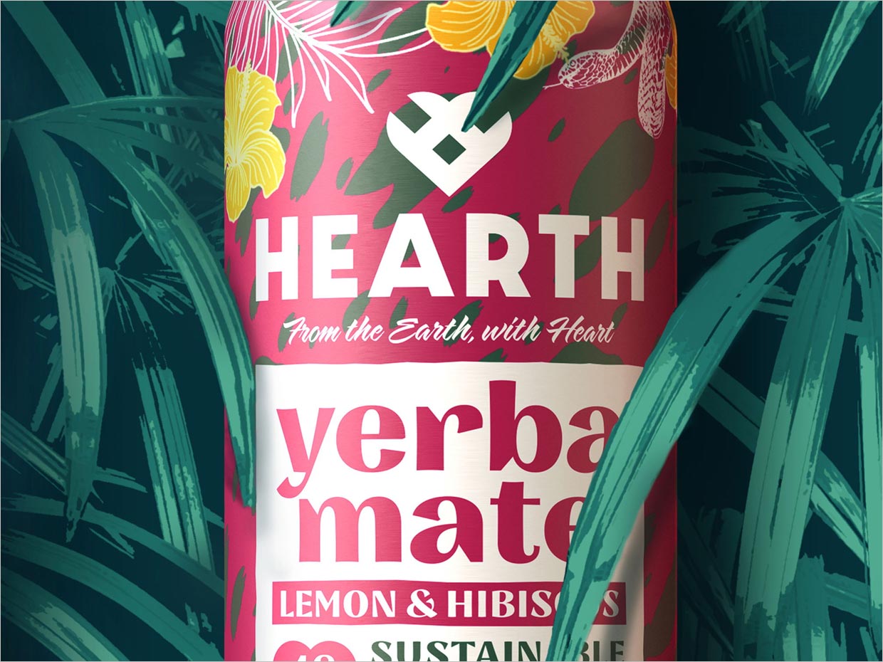 Hearth Yerba Mate馬黛茶葉飲料包裝設(shè)計