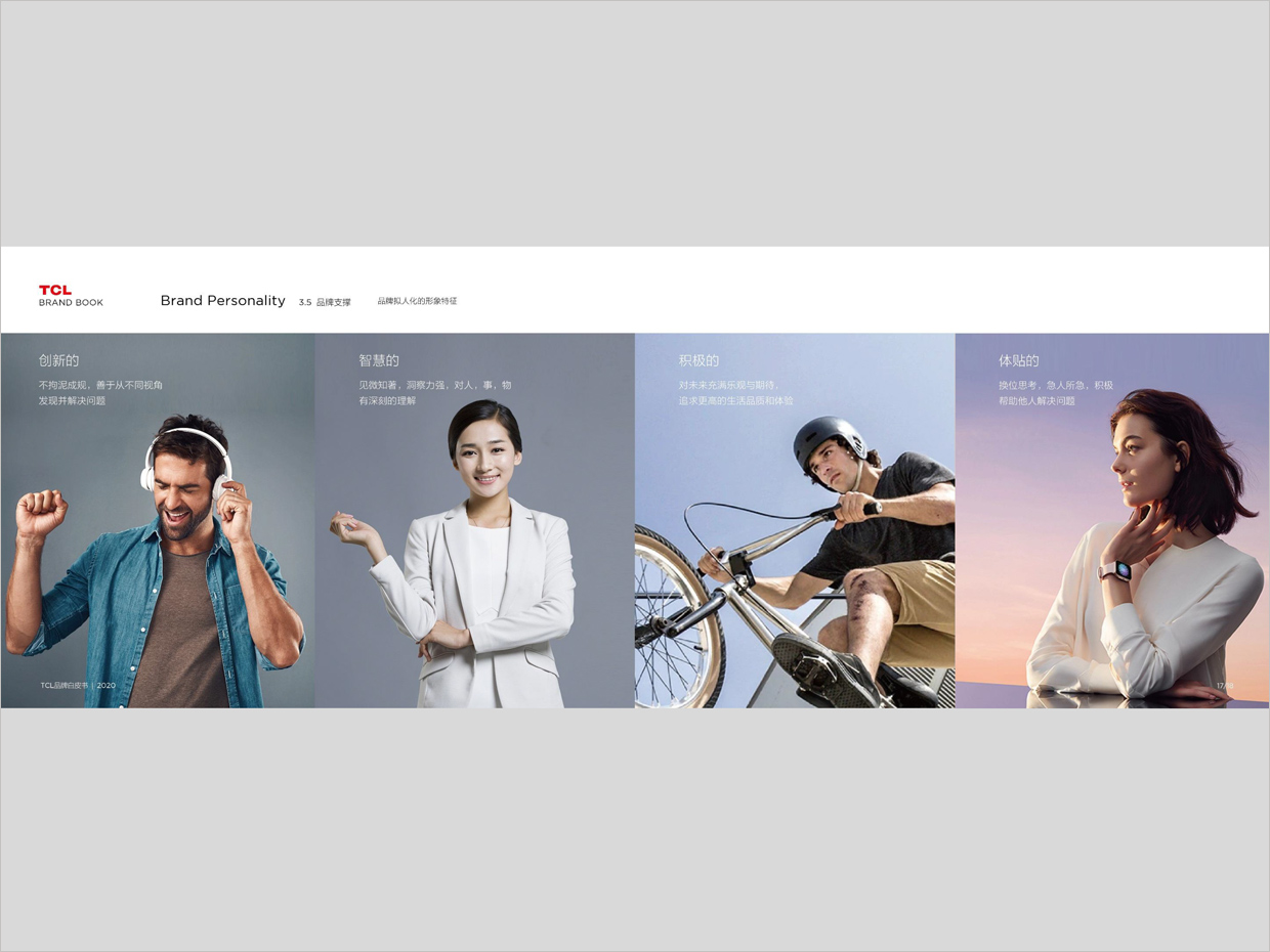 TCL科技集團(tuán)公司智能終端業(yè)務(wù)品牌白皮書設(shè)計之品牌支撐頁面設(shè)計